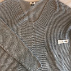 Oversized knit sweater